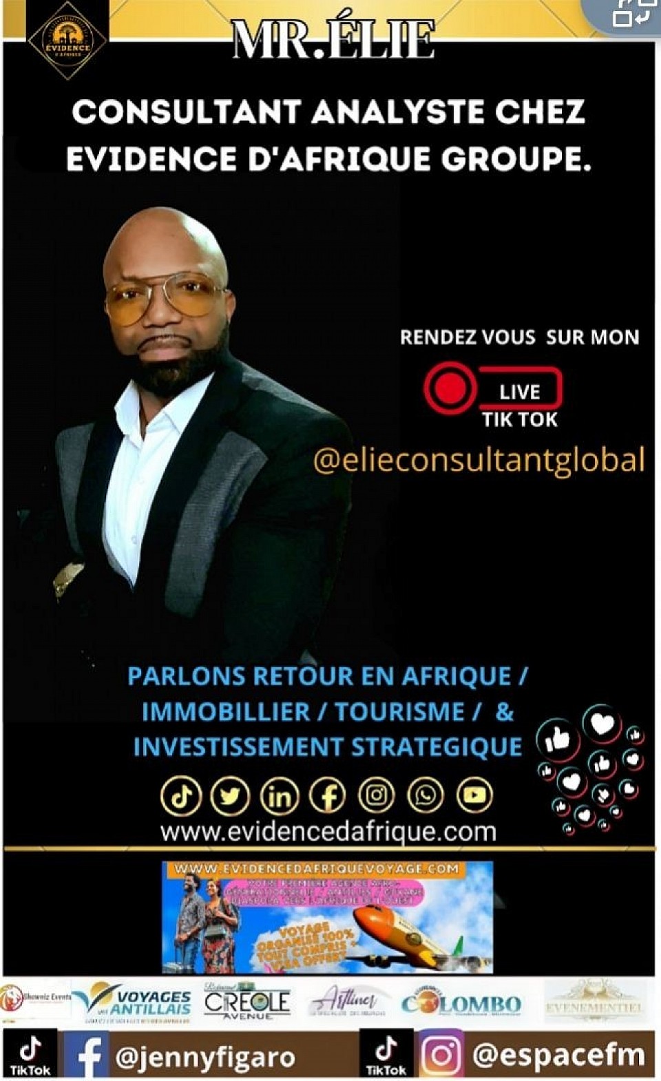 Merci d'aller dans le menu 